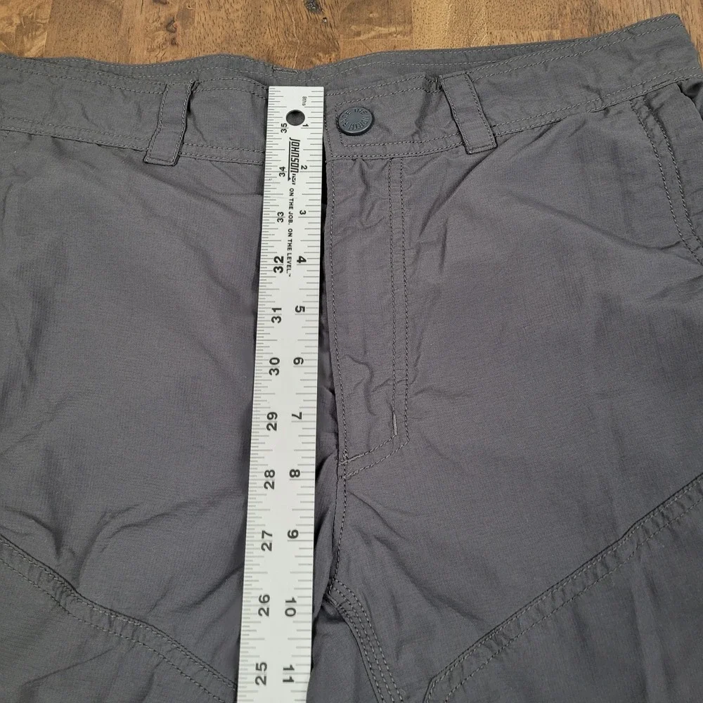 The North Face Horizon Utility Shorts Men's Size 34 Nylon RipStop Gunmetal Gray